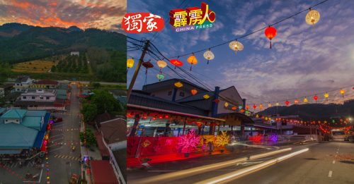 逾千个灯笼高高挂  利民加地  亮丽登场