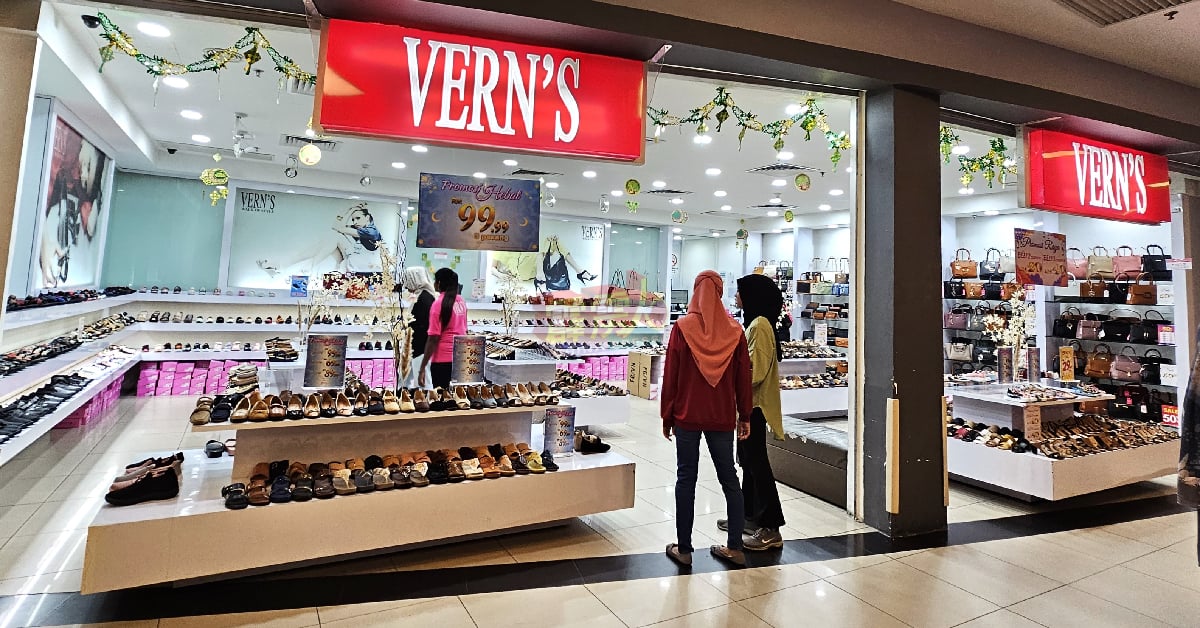 鞋店VERN’S设在霸市Lotus's内的分行週一（4月8日）如常营业。