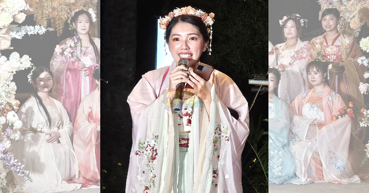 周秀惠希望通过举办“花朝节”，与民众分享更多花朝节的由来，及汉服着装文化。