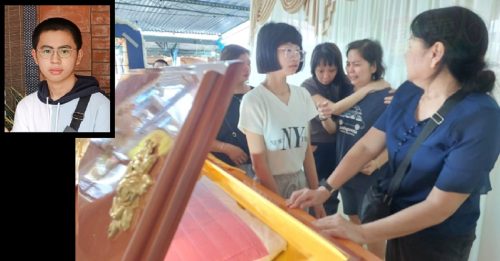 踩脚车上学不幸与摩哆碰撞  乖巧中学生挣扎3天身亡
