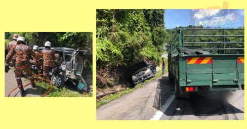 休旅车  罗厘  意外碰撞   酿一家五口2死3伤悲剧