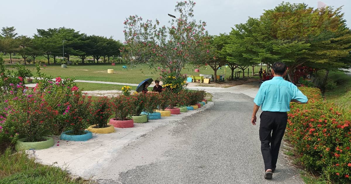 曾到访的居民赞扬瓜拉光休闲公园，是他们从未见过如此清洁的休闲公园。