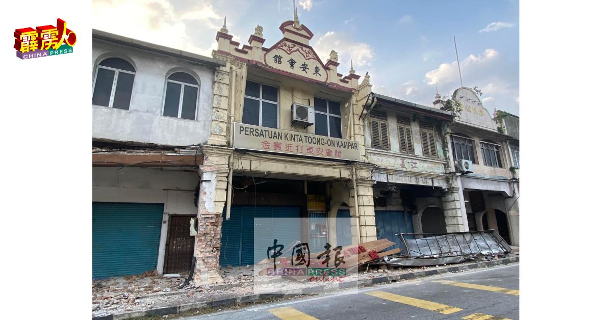 肇祸后，务边街4间店铺皆遭受程度不一的损毁。