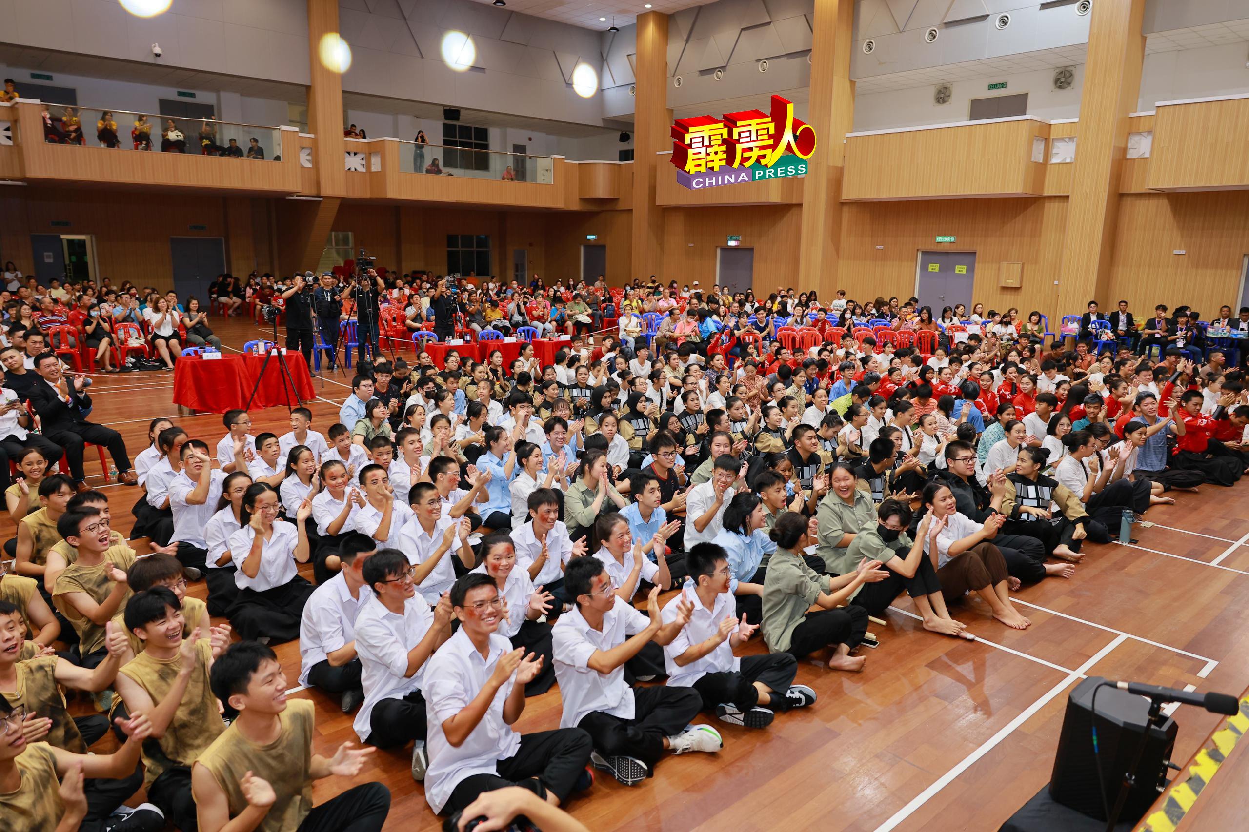 “2024年YB吴家良杯全霹雳中小学廿四节令鼓邀请赛”中学组，共有9支队伍报名参赛。