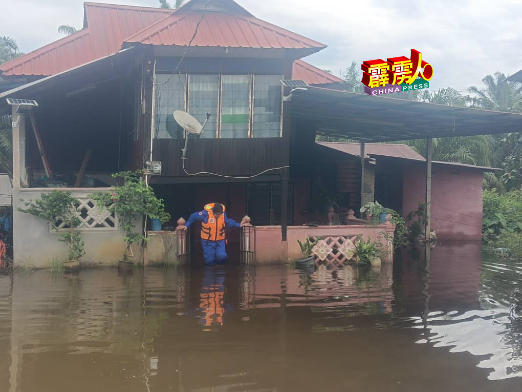 吉辇地区一些甘榜住家，已变成泽园。