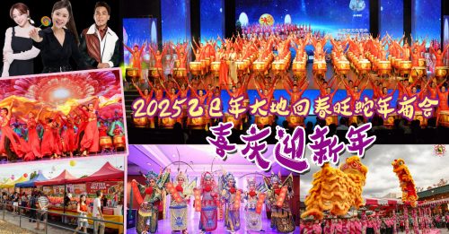 2025乙巳年大地回春旺蛇年庙会 点燃怡保新春年味