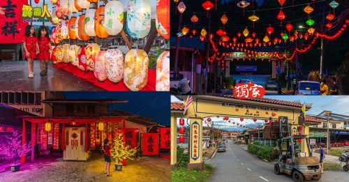 利民加地上下一心完成布置   摇身成江沙最具年味新村