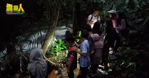河水暴涨无法渡河   霹雳消拯员营救11人