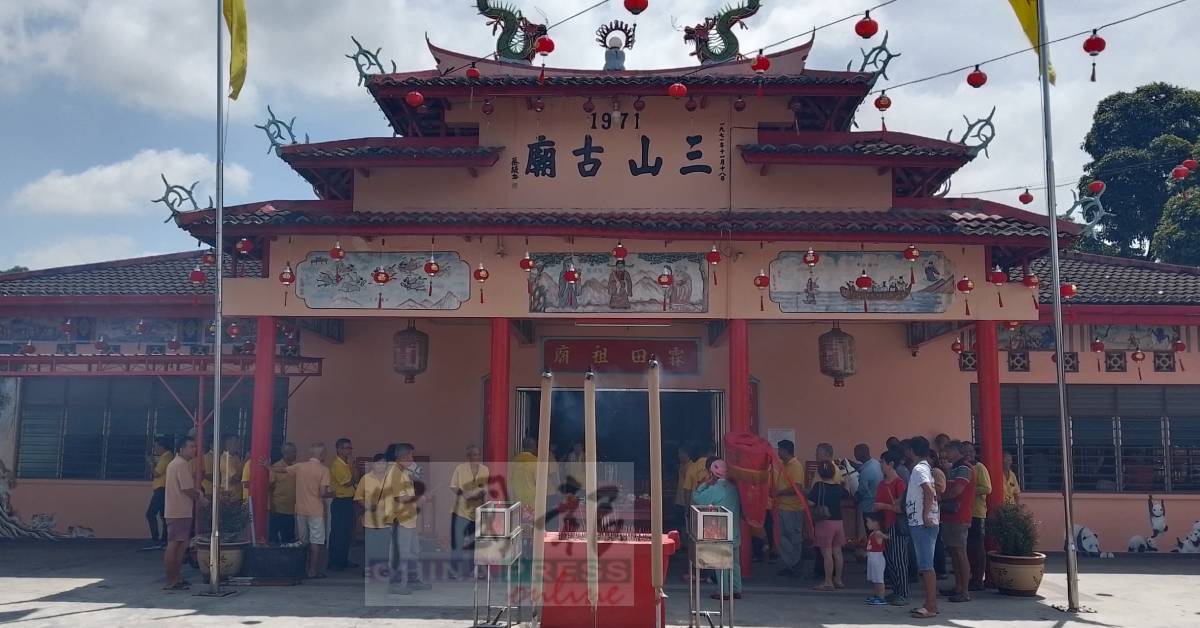三山国王信仰是双溪古月人的文化道场。