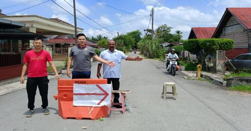 后廊第7巷通往德卡再也路段  暂只供摩哆行驶