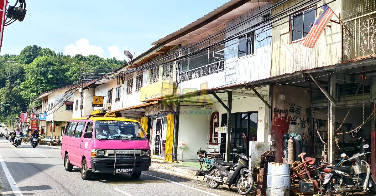 斋戒月期间,邦咯岛旅游业放缓,吉灵丸街上游客明显减少。