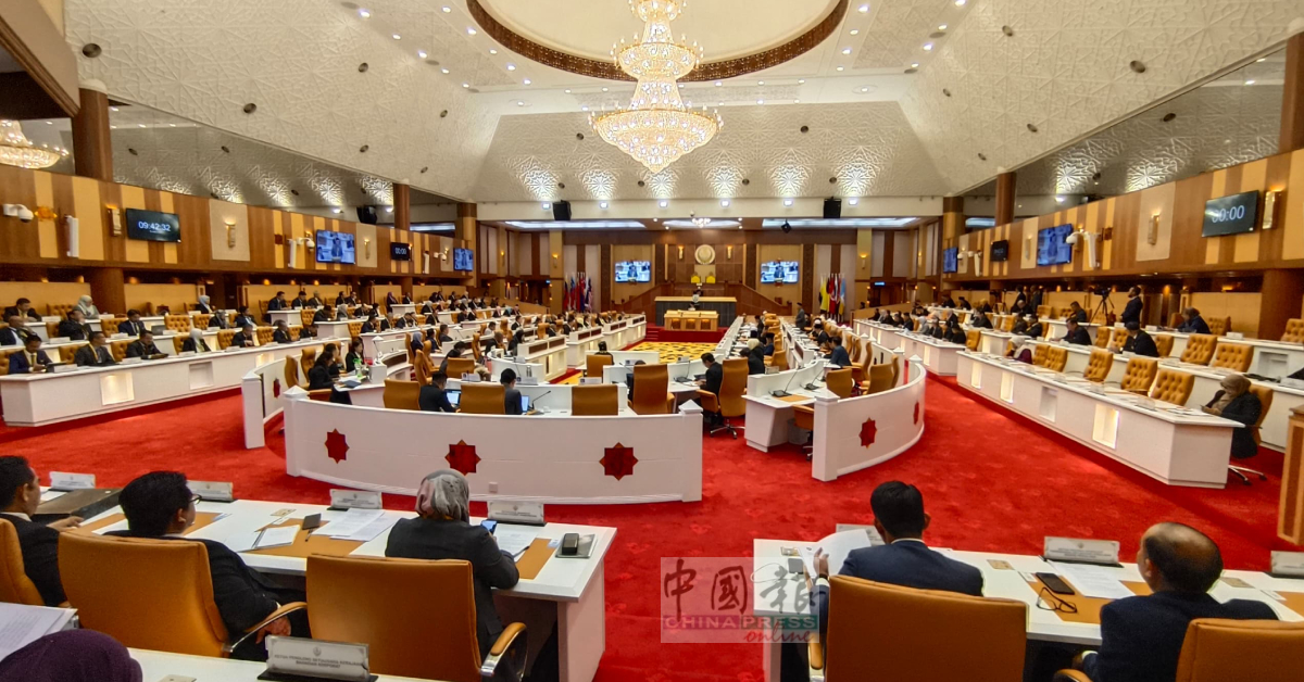 霹雳州议会将在每次会议的首次议程加入“国家原则誓词”宣读环节。（档案照）
