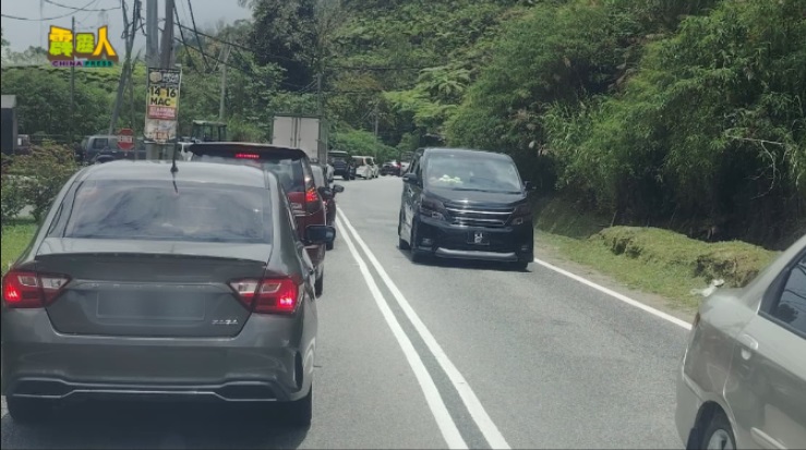 居民指出,每逢假期,金马仑都会很塞车。 (居民提供)