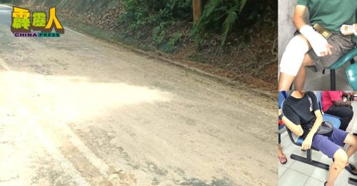 满地泥泞   摩哆打滑 邦咯岛水灾善后不足