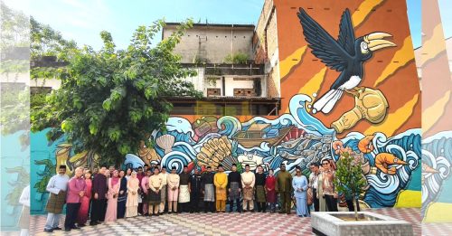 涂鸦艺术广场 落成   将办市集跑步活动
