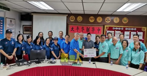 太平华联华中建科学楼筹募基金获太平福州会馆捐献
