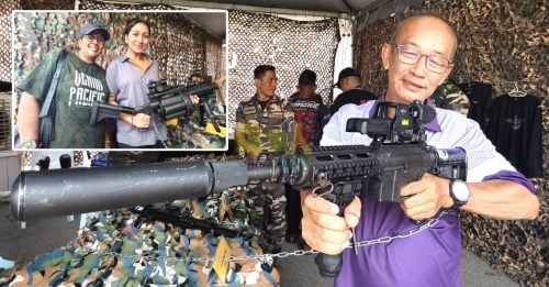 2025霹雳人民昌明计划｜重械展示区最热  体验握枪耍帅！