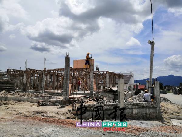 发展商冀政府展延向建筑服务征收销售与服务税（SST），同时也要清楚列明征税或豁免的项目。（档案照）