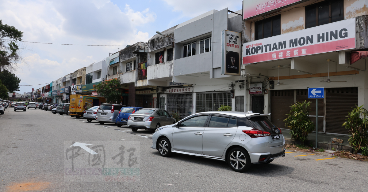 怡保花园东区新东区小食中心一带的4道路，已改为单向道。