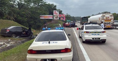 南北大道死亡车祸！3华裔长者 魂断公路