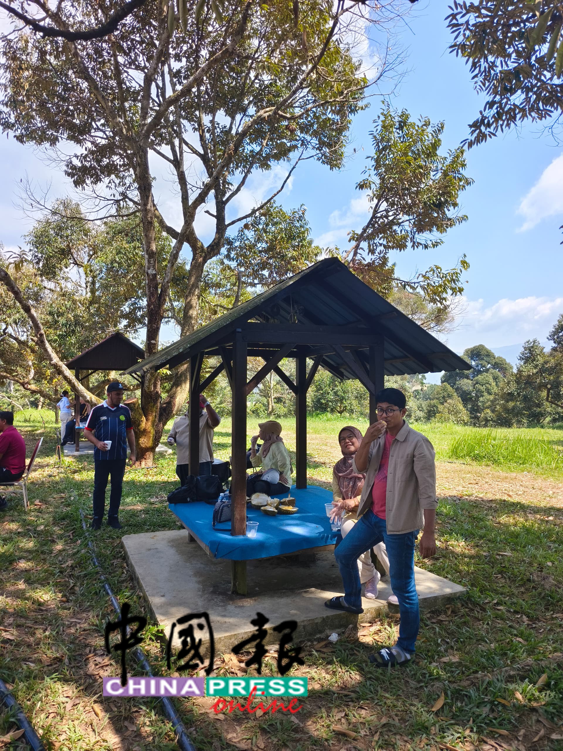 第二年在江沙MARDI举行的“媒体榴槤旅游同乐会”，反应热烈。