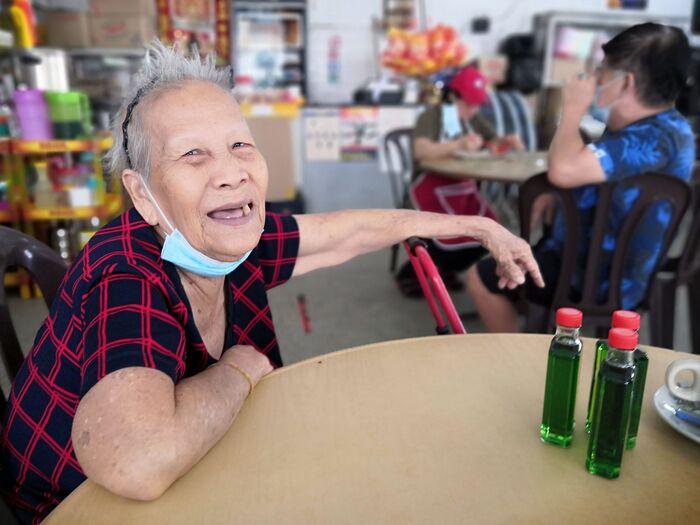 梁桂珍一生虽坎坷，却始终乐观自强。（档案照）
