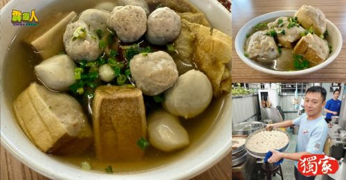 四大天王坐镇滑溜弹牙  酿炸料  那叫一个鲜！