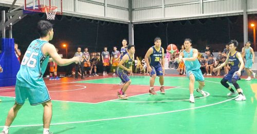 邦咯岛喜迎第一座 雨盖篮球场 开幕