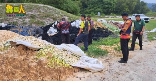 端洛再现彩色废料   陆正豪促政府采取行动